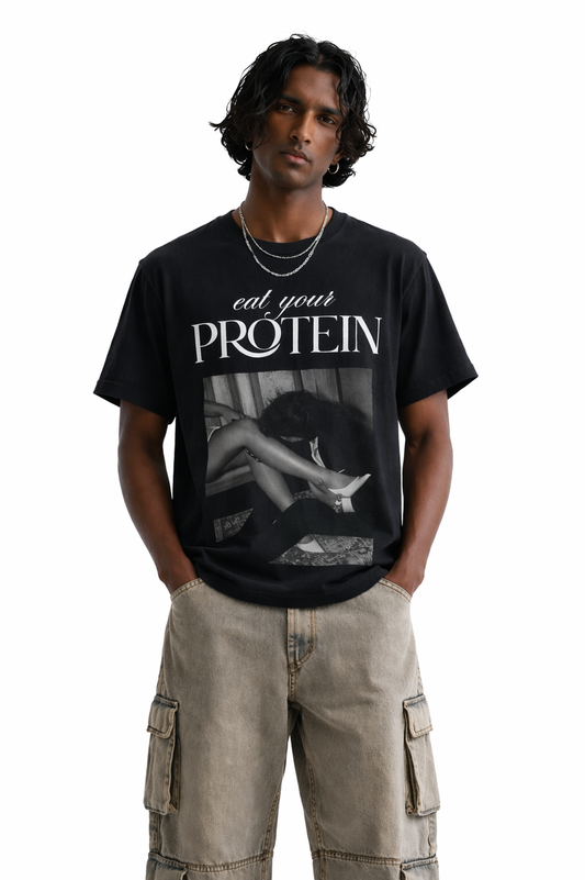 Eat your protein | Unisex Oversized Standard T-Shirt