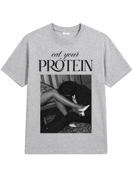 Eat your protein | Unisex Oversized Standard T-Shirt