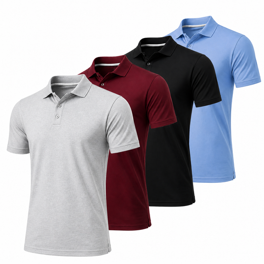 Premium Everyday Polo – [Pack of 4]